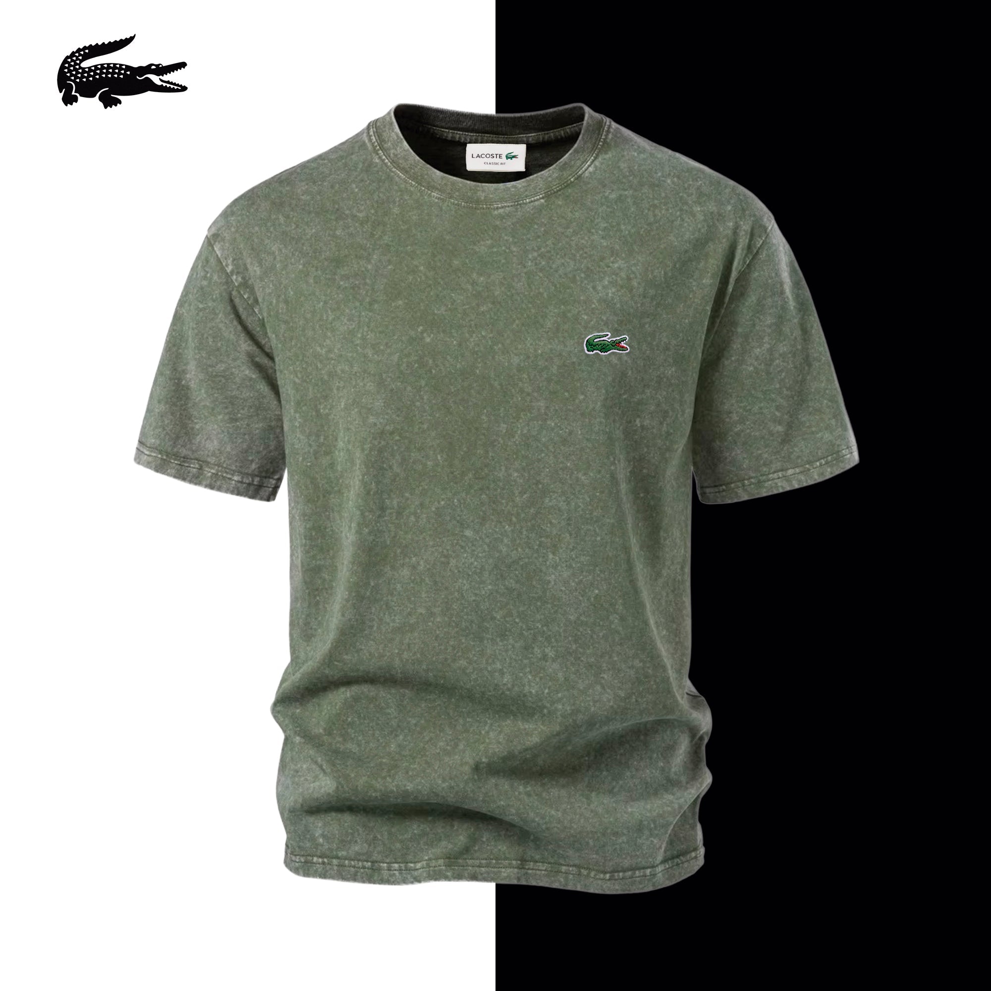Lacoste Vintage Washed T-Shirt