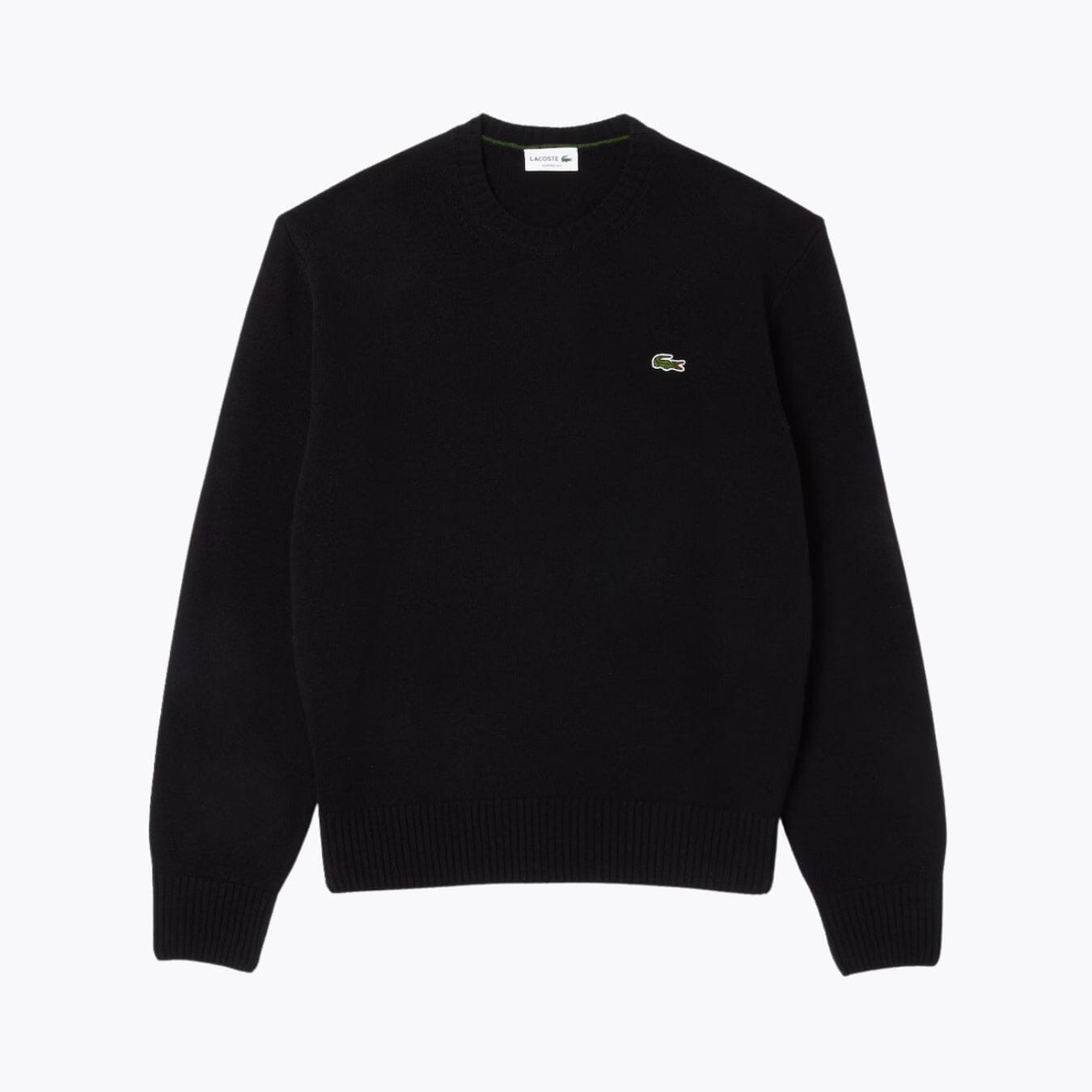 Lacoste Carded Wool Crew Neck Sweater