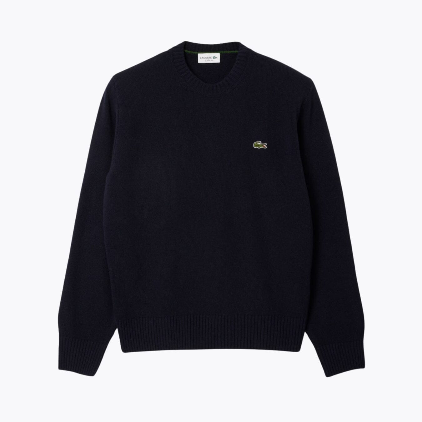 Lacoste Carded Wool Crew Neck Sweater