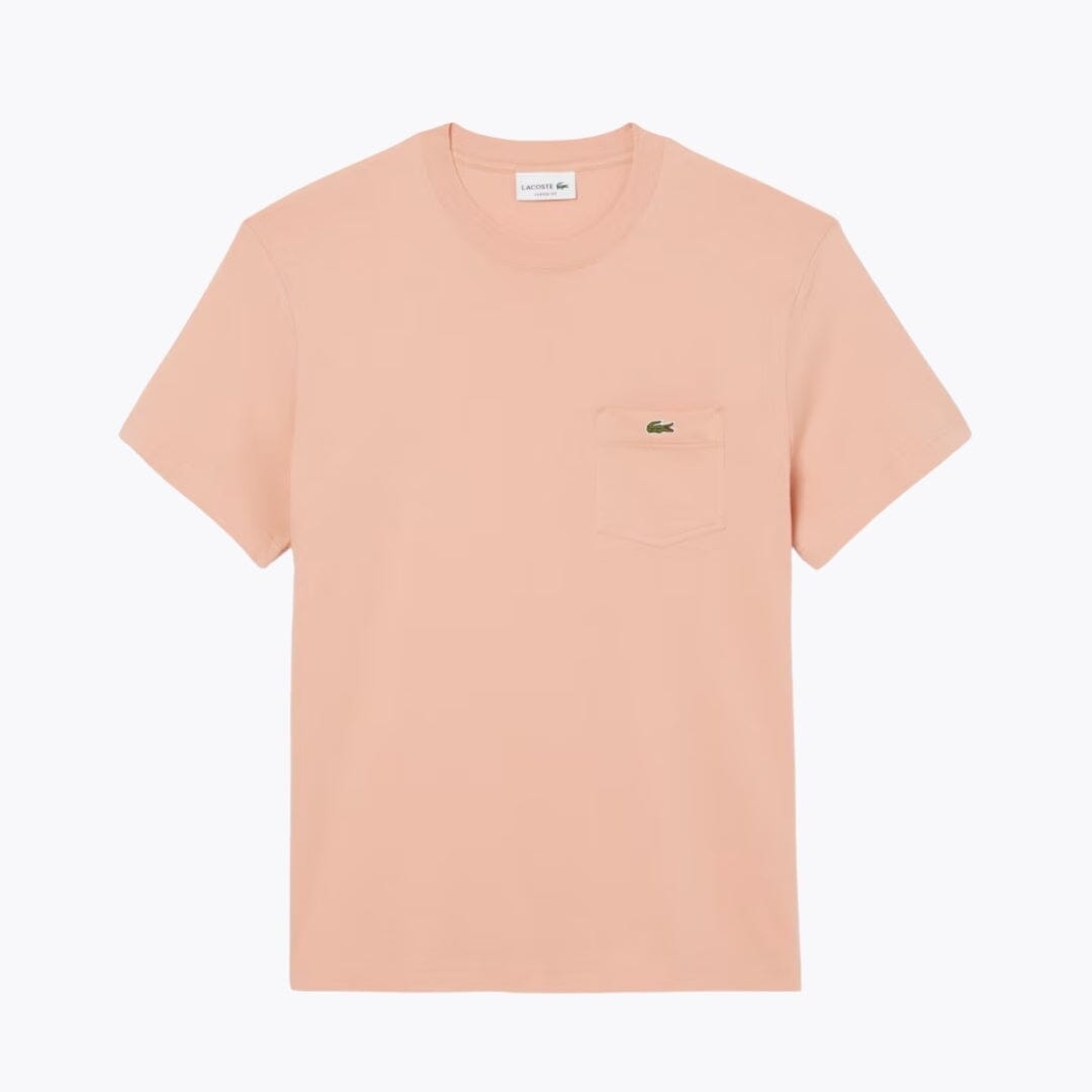 Lacoste Cotton T-Shirt With Breast Pocket