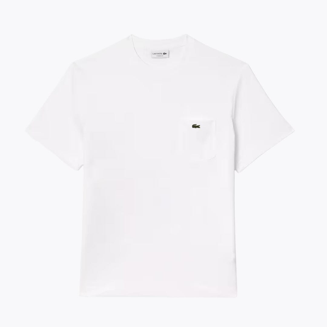 Lacoste Cotton T-Shirt With Breast Pocket