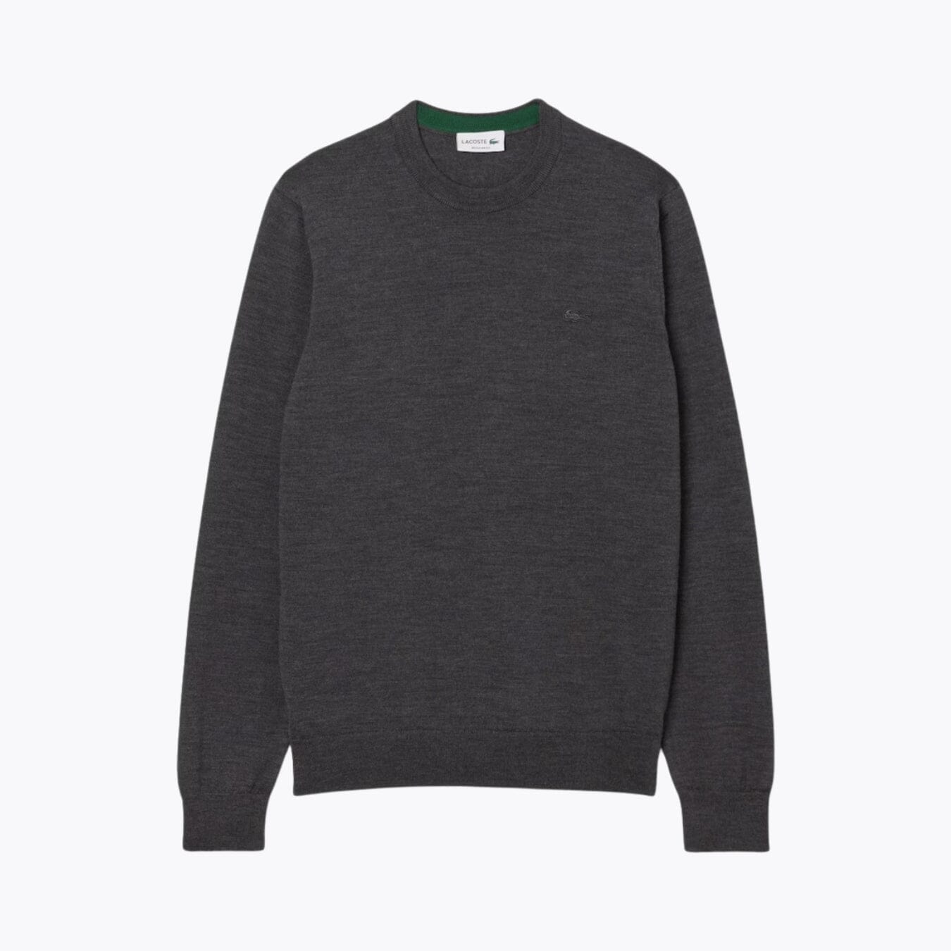 Lacoste Merino Wool Crew Neck Sweater