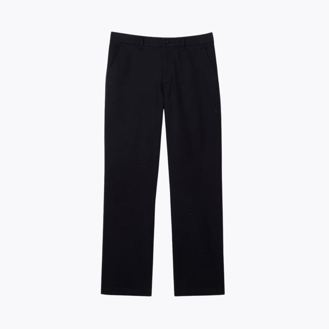 Lacoste Straight Fit Cotton Twill Pants