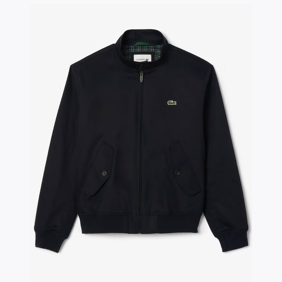 Lacoste Water-Repellent Twill Harrington Jacket