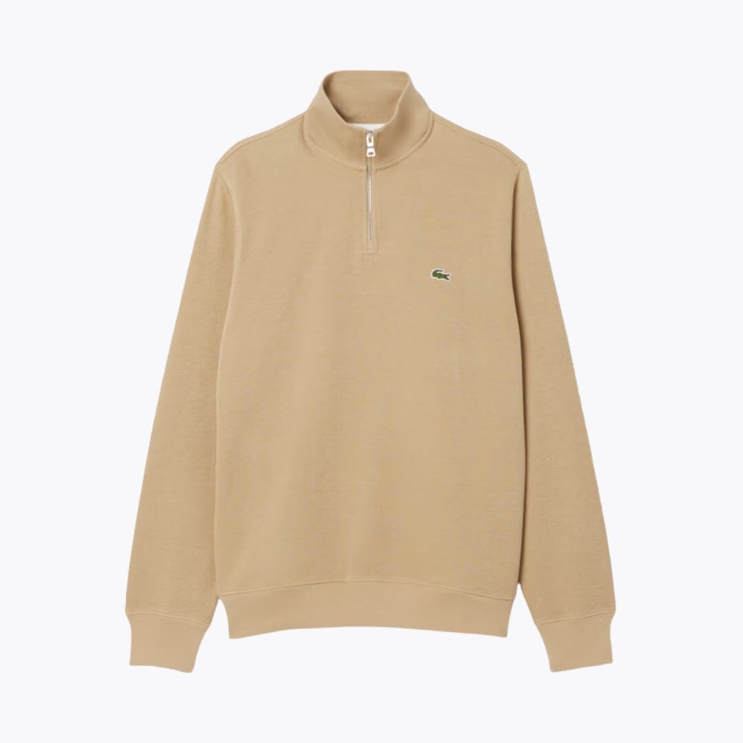 Lacoste Zip-Up High Neck Sweatshirt