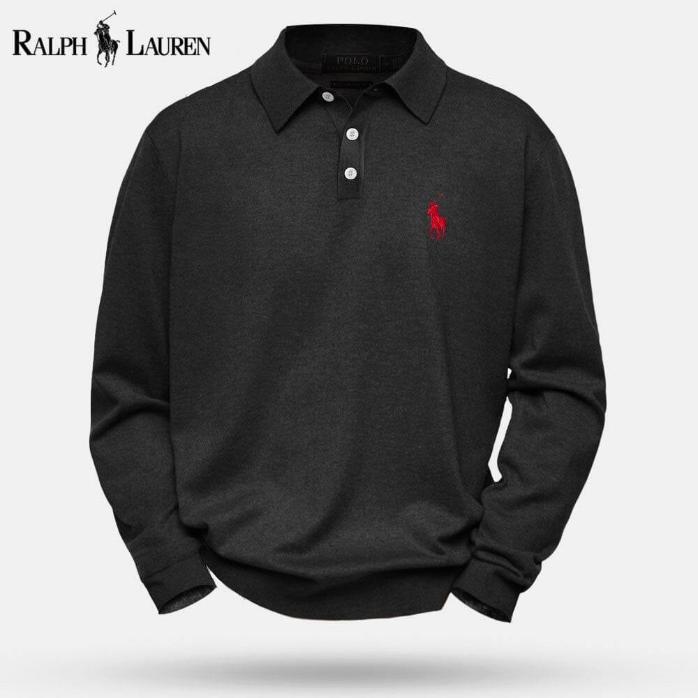 Ralph Lauren Cable-Knit Wool Knit Sweater