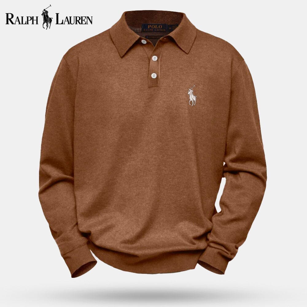 Ralph Lauren Cable-Knit Wool Knit Sweater