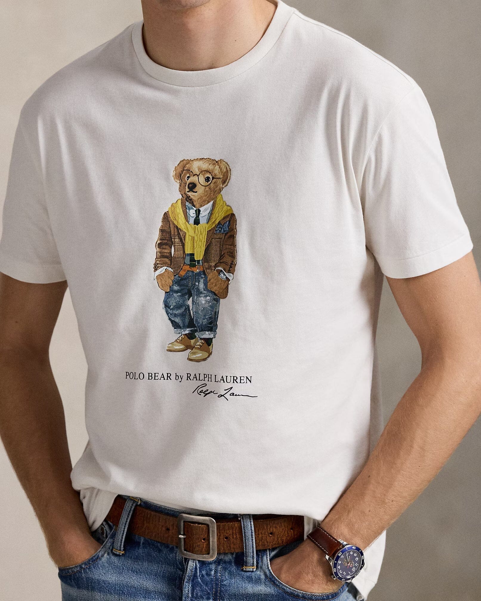 Ralph Lauren Classic Fit Polo Bear Jersey T-Shirt