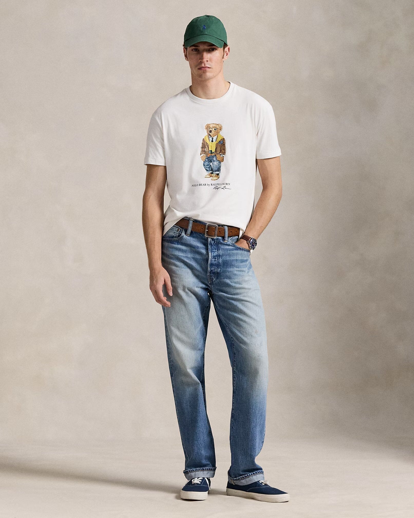 Ralph Lauren Classic Fit Polo Bear Jersey T-Shirt