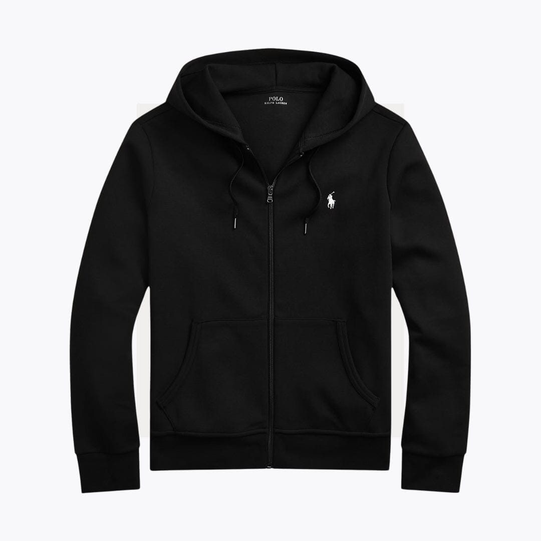 Ralph Lauren Double-Knit Full-Zip Hoodie