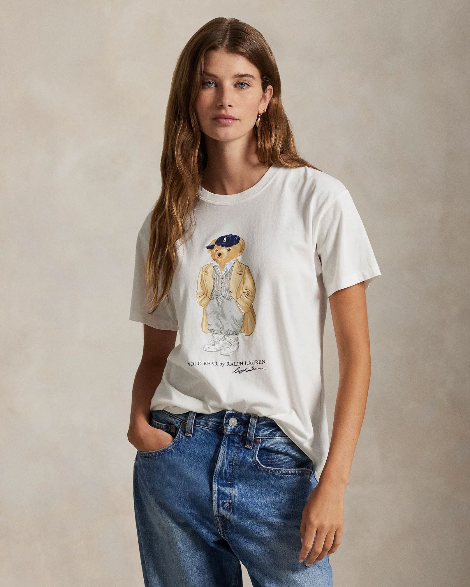 Ralph Lauren Polo Bear Cotton Jersey T-Shirt