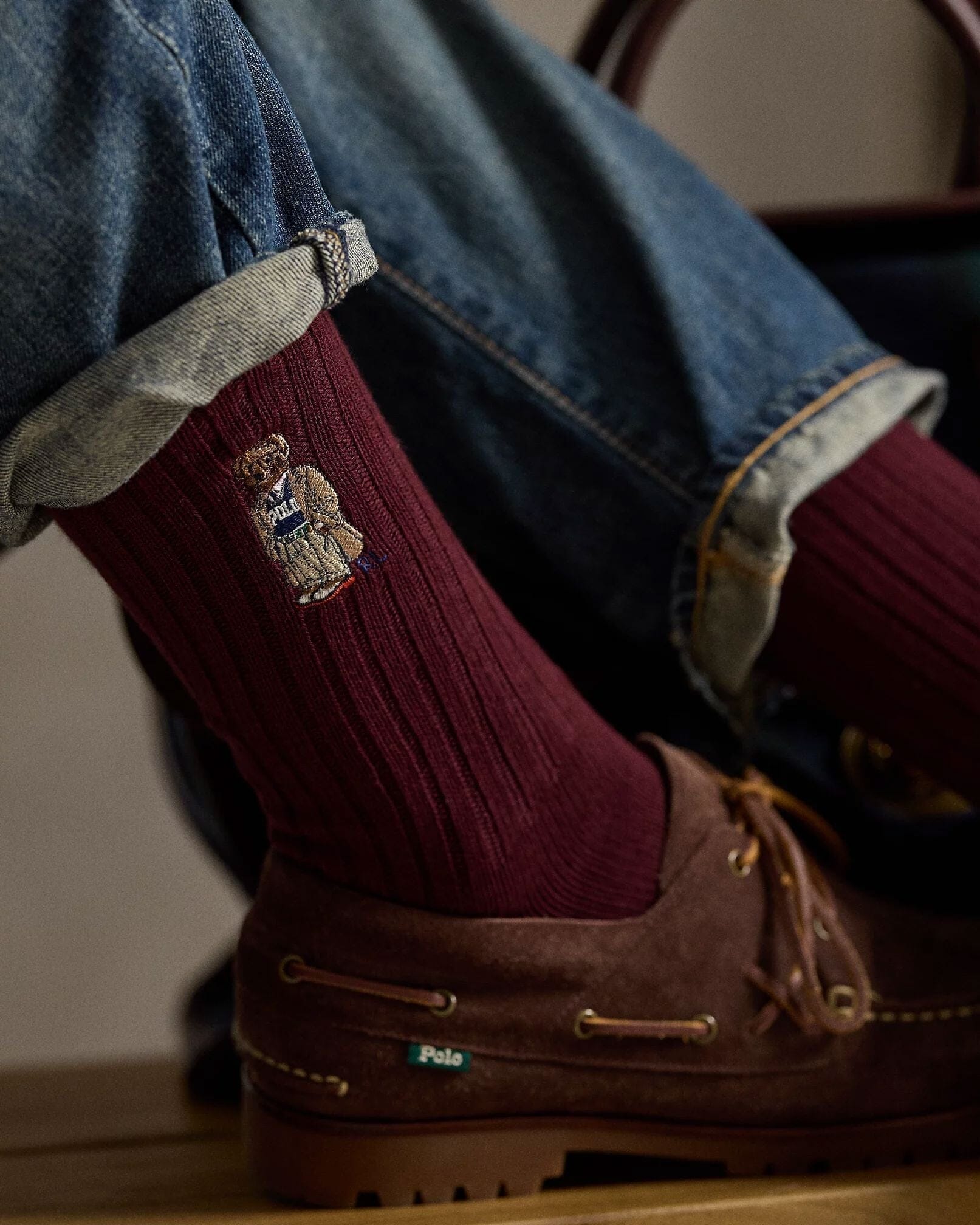 Ralph Lauren Polo Bear Crew 3-Sock Gift Set