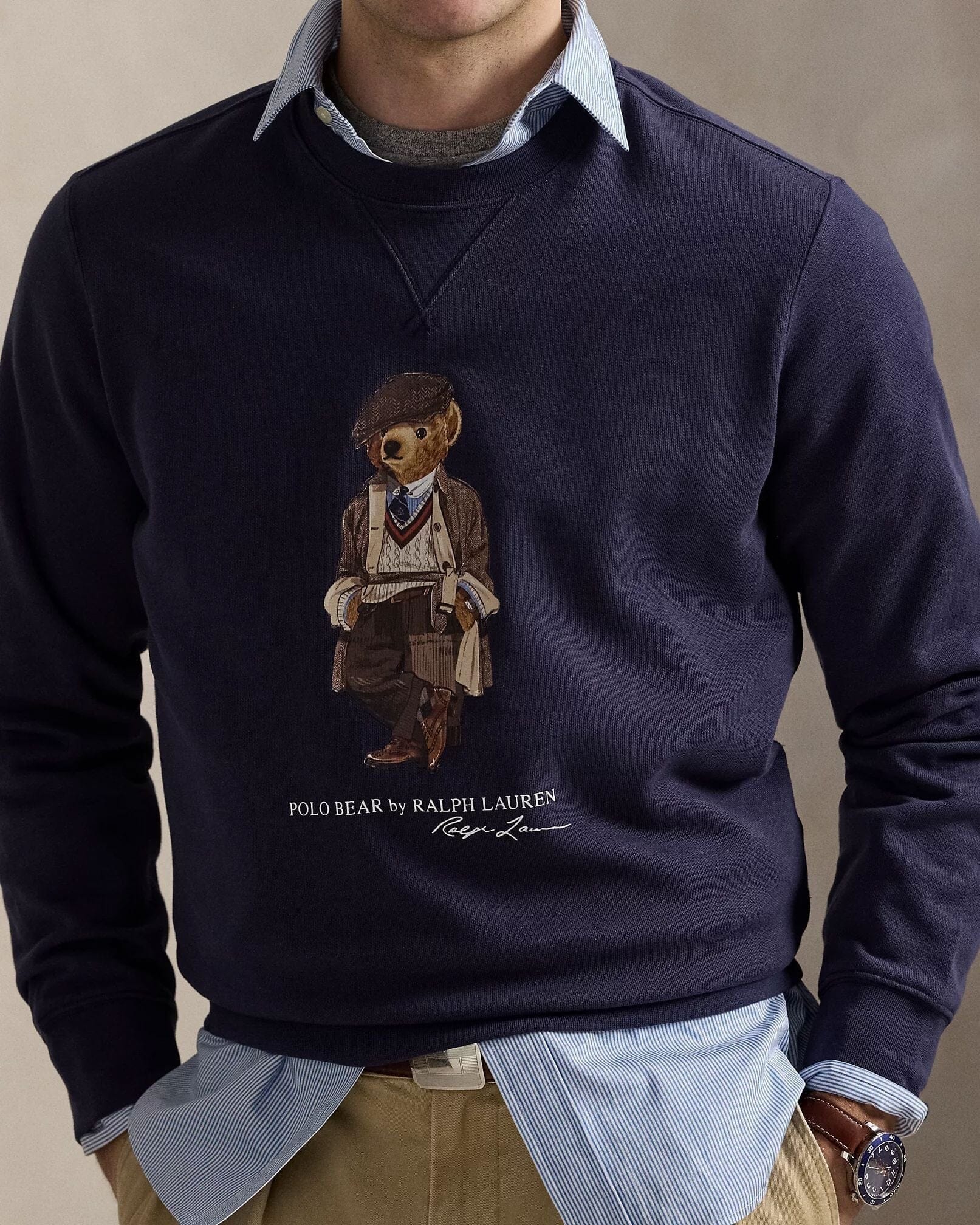 Ralph Lauren Polo Bear Fleece Sweatshirt