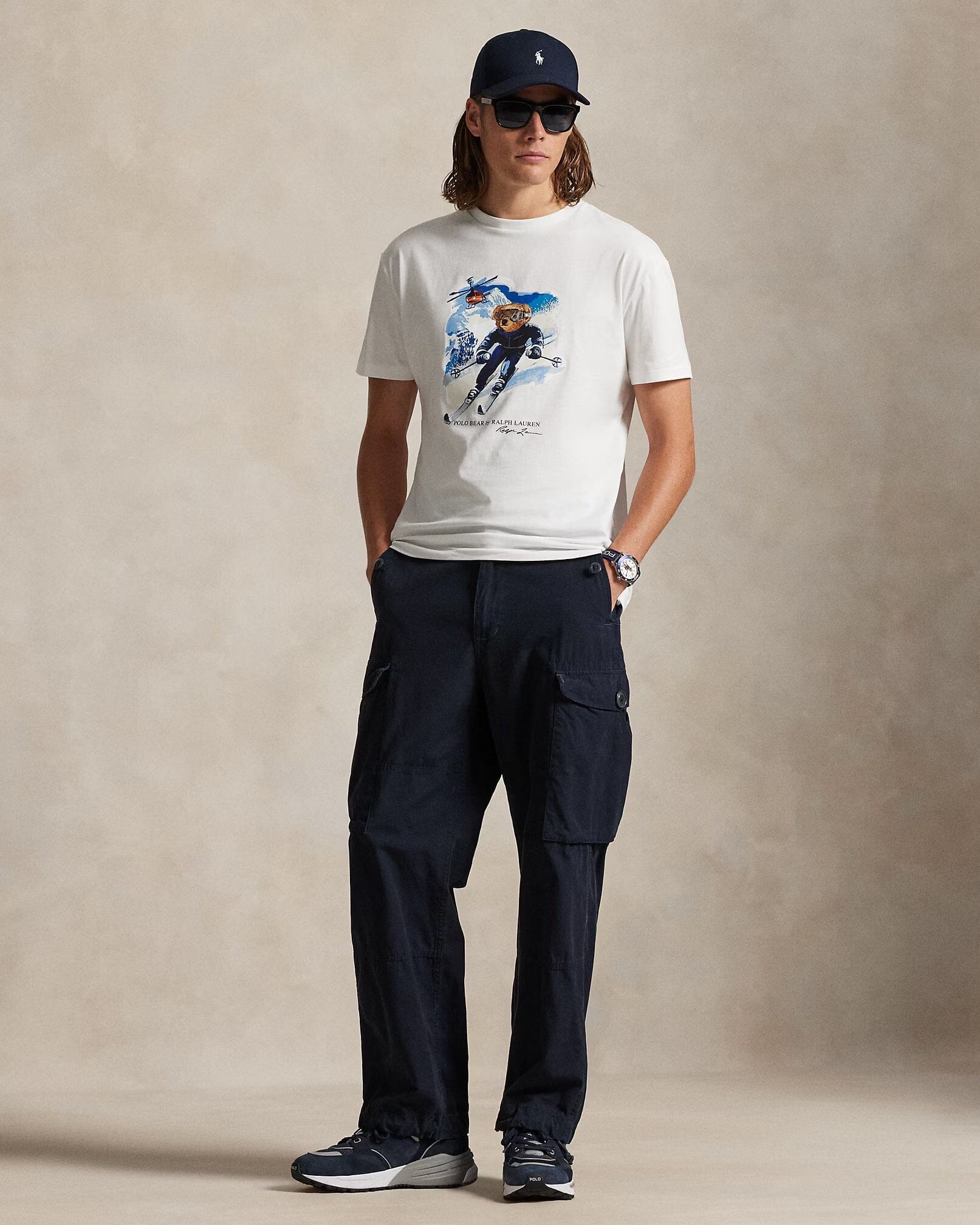 Ralph Lauren Polo Bear Jersey T-Shirt In A Classic Fit