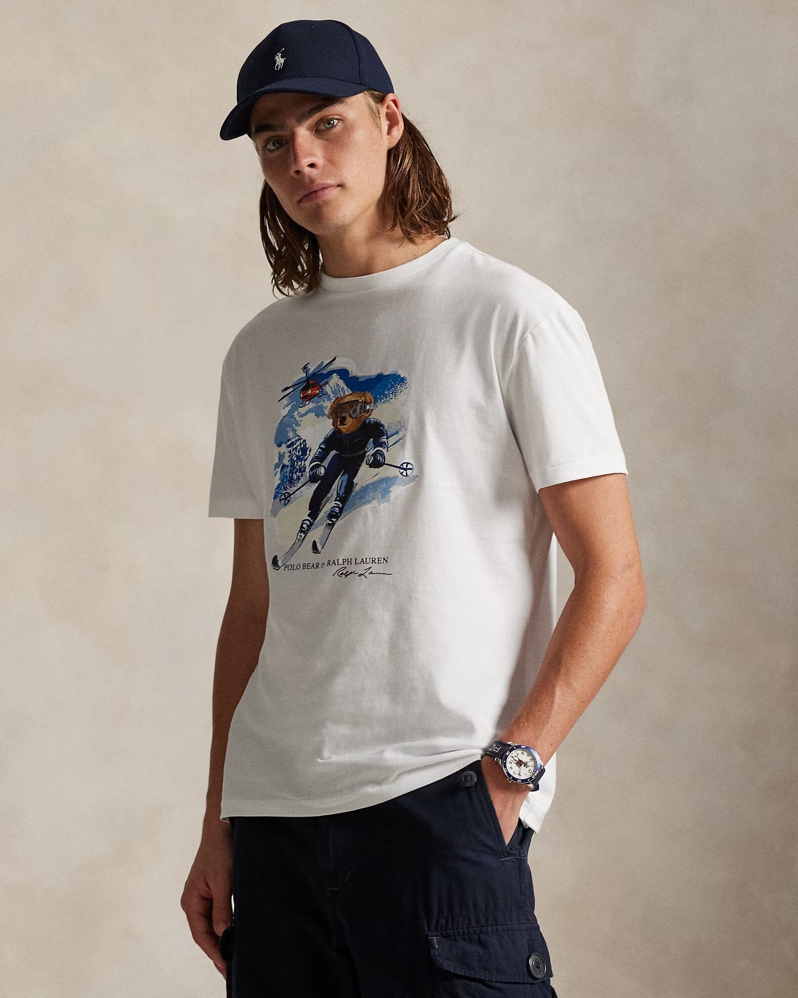 Ralph Lauren Polo Bear Jersey T-Shirt In A Classic Fit