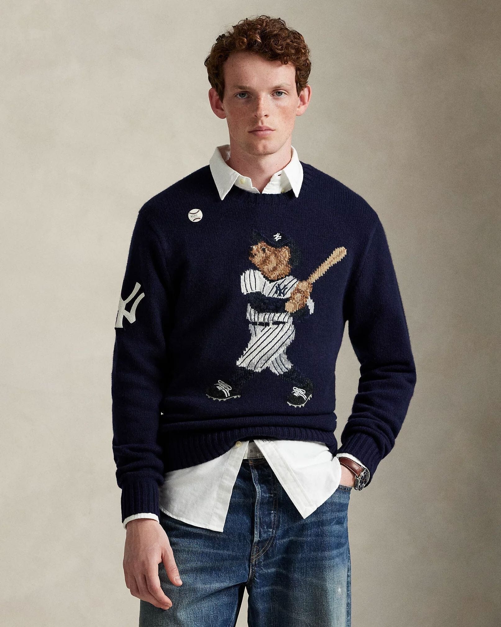 Ralph Lauren Polo Ralph Lauren Yankees Bear Sweater