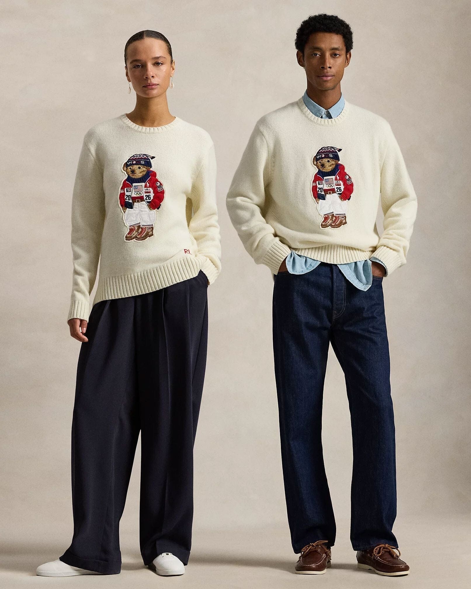 Ralph Lauren Team Usa Polo Bear Sweater