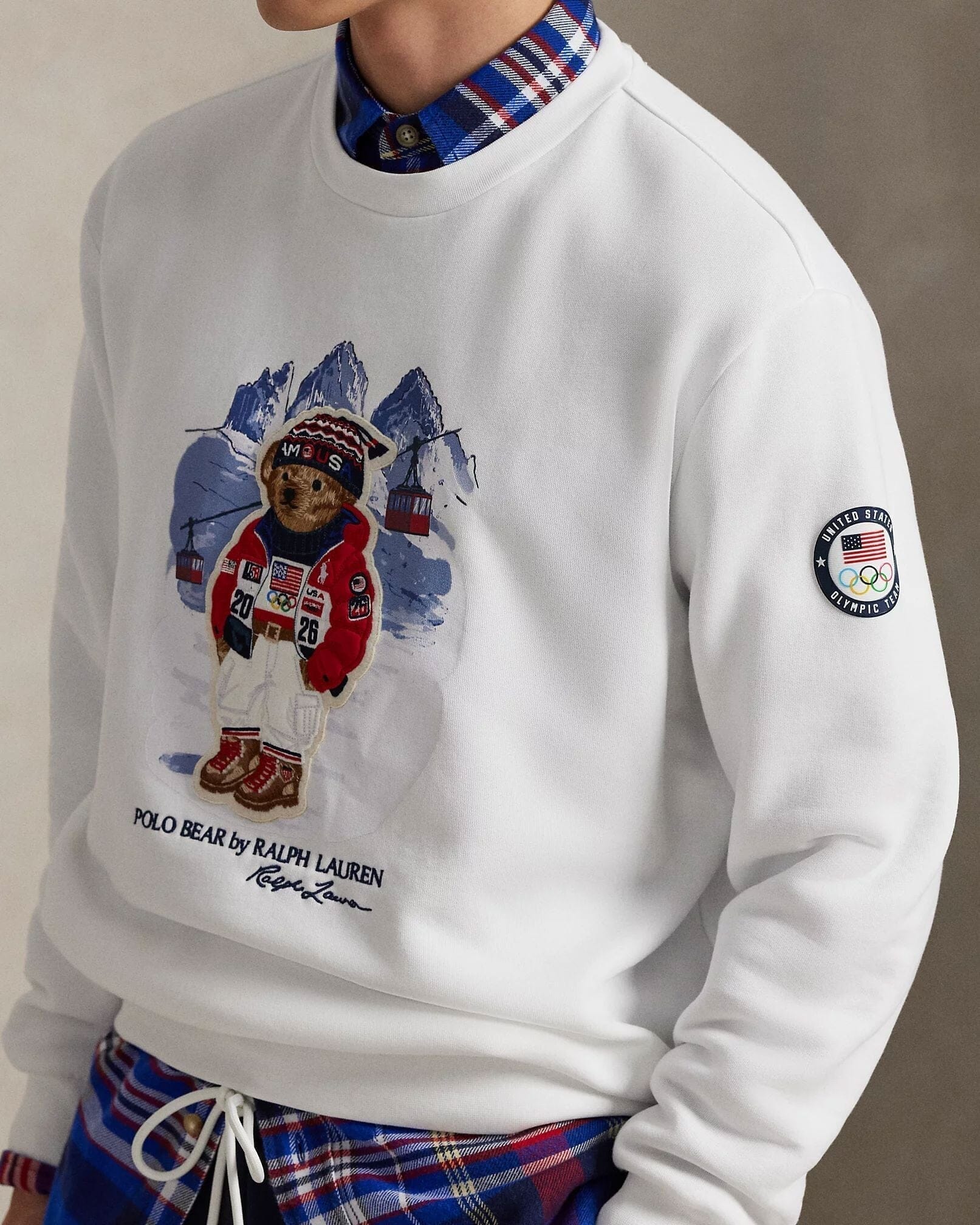 Ralph Lauren Team Usa Polo Bear Sweatshirt
