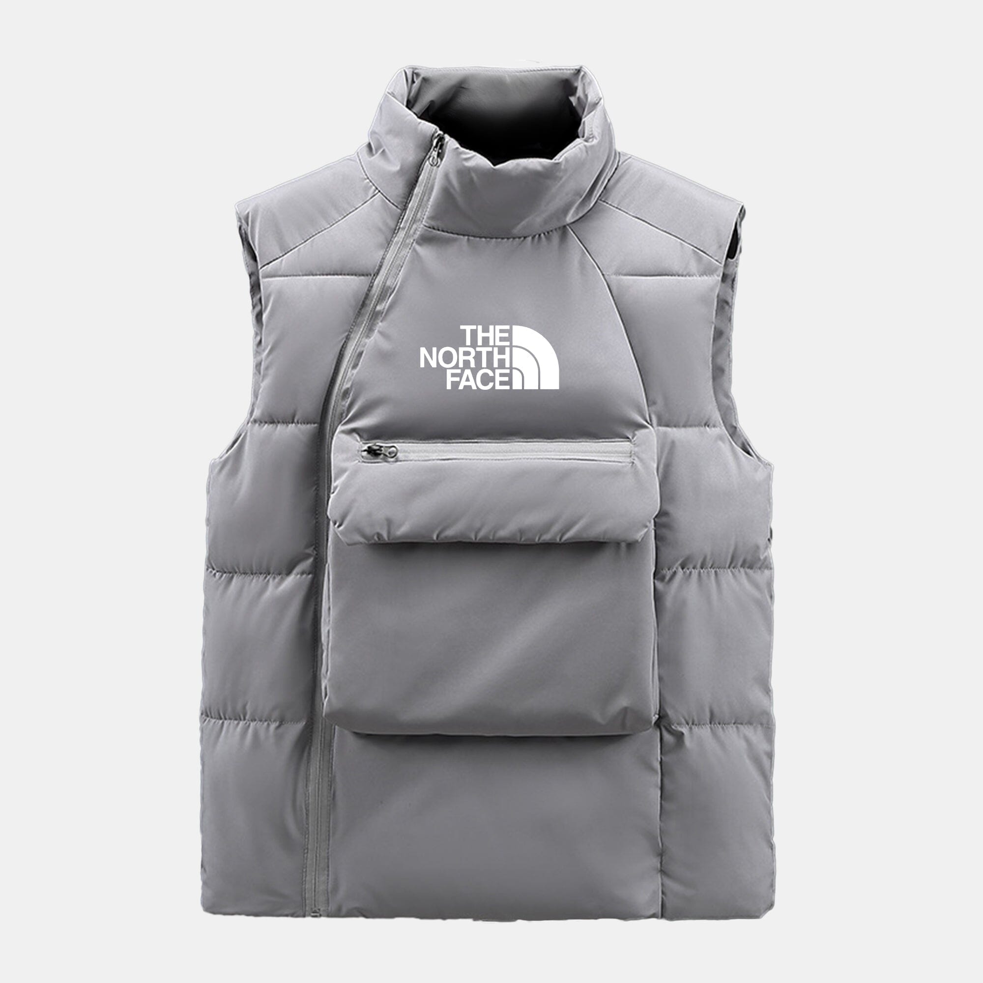 The North Face Quilted Wool-Blend Cable-Knit Knit Sweater