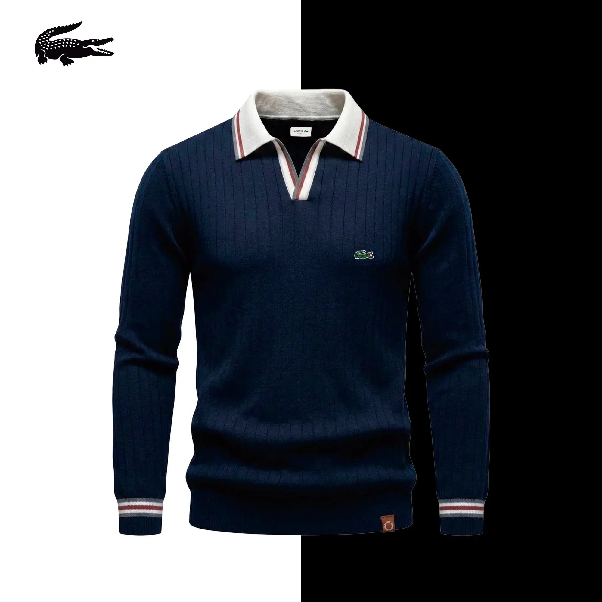 Lacoste Knitted Polo Sweater