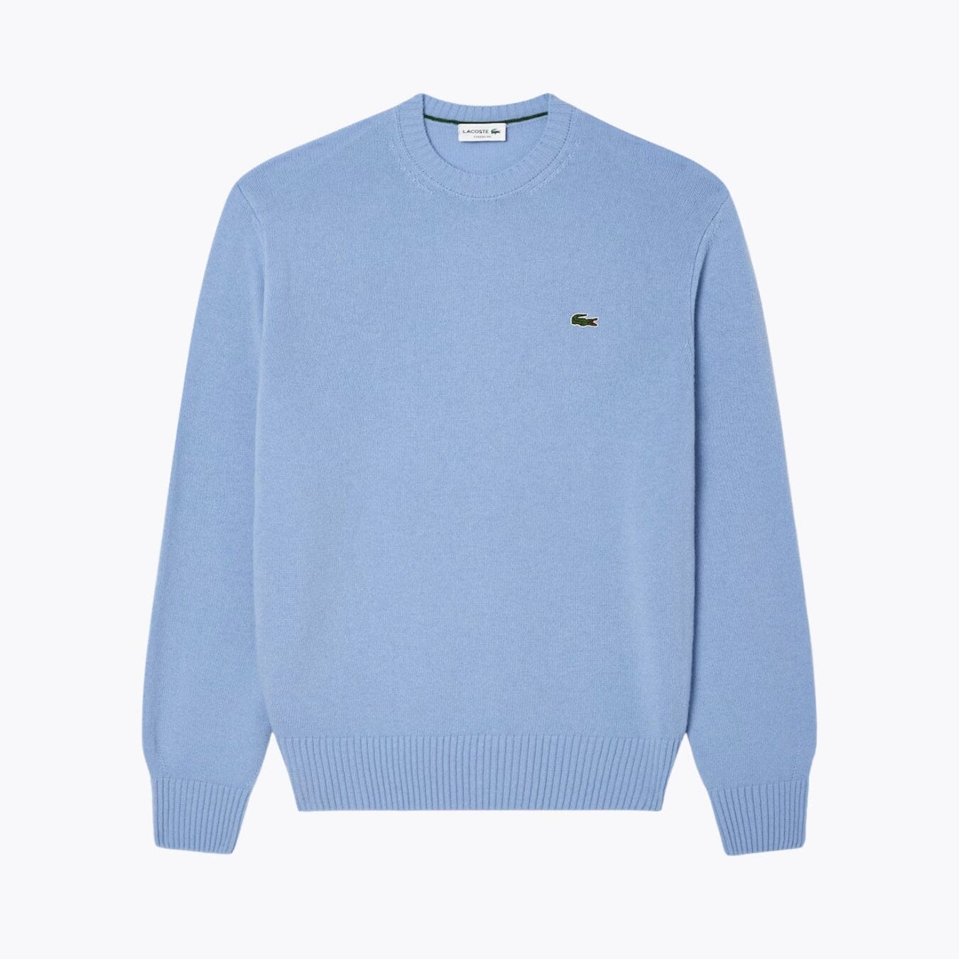 Lacoste Carded Wool Crew Neck Sweater