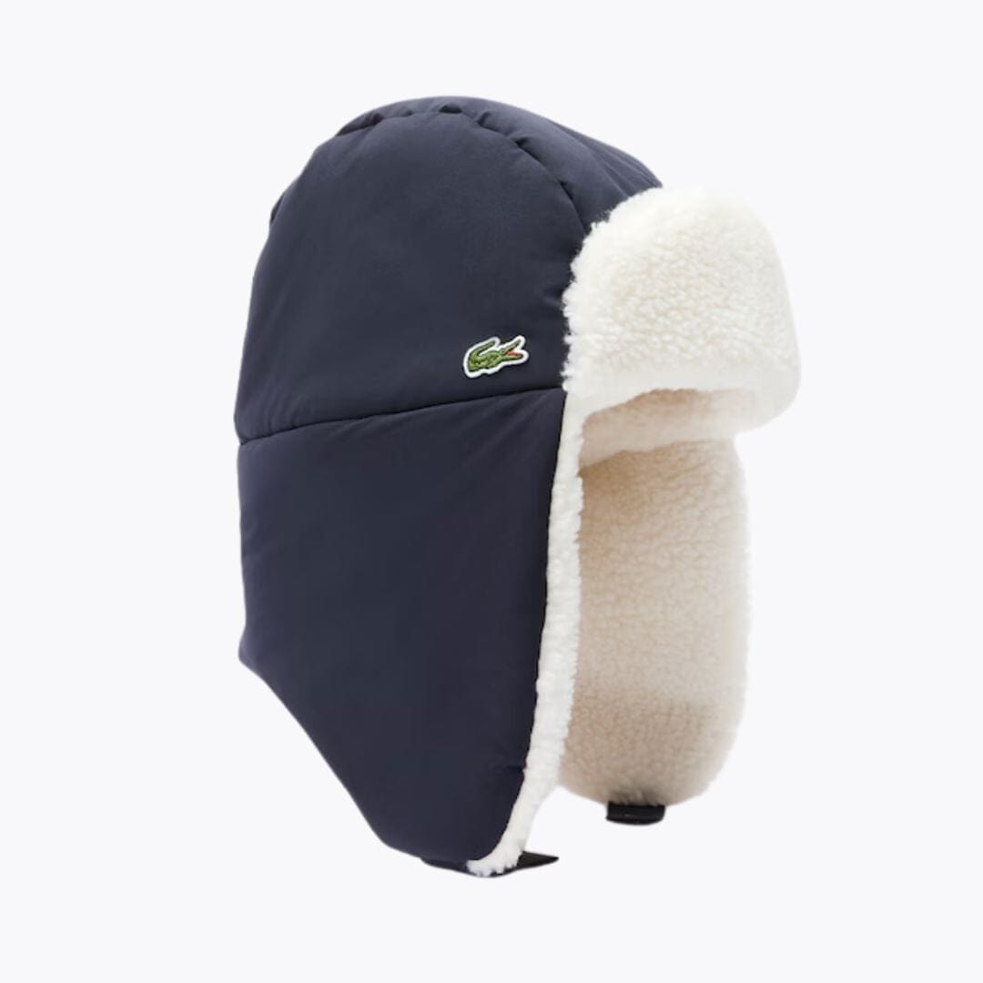 Lacoste Fleece Lined Water-Repellent Chapka