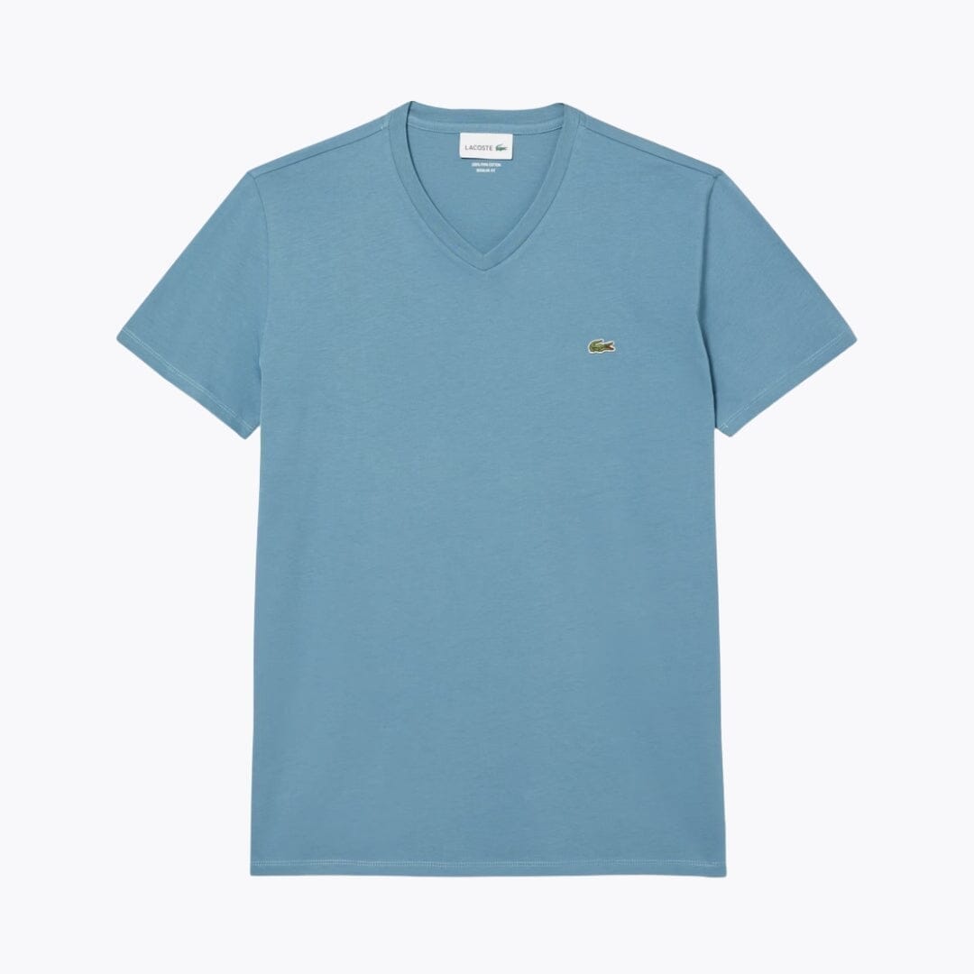 Lacoste Lightweight Cotton Pima V Neck T-shirt