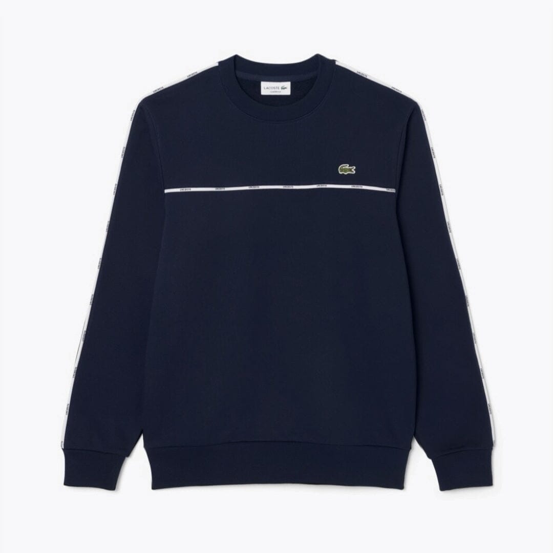 Lacoste Logo Trim Fleece Sweatshirt
