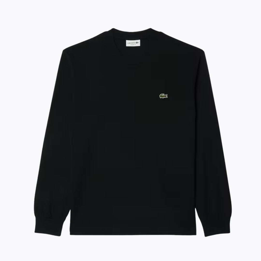 Lacoste Long Sleeved Cotton T-Shirt