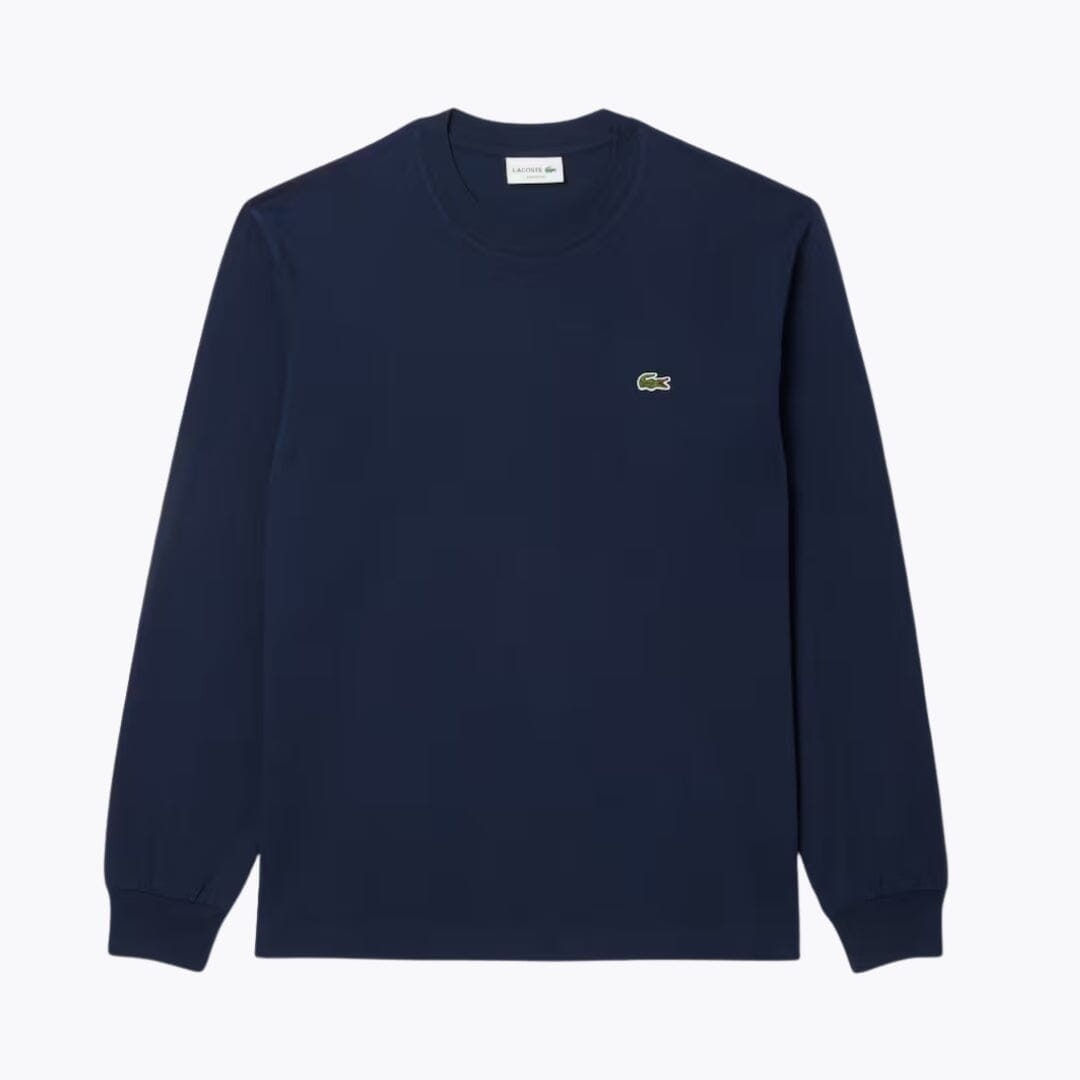 Lacoste Long Sleeved Cotton T-Shirt