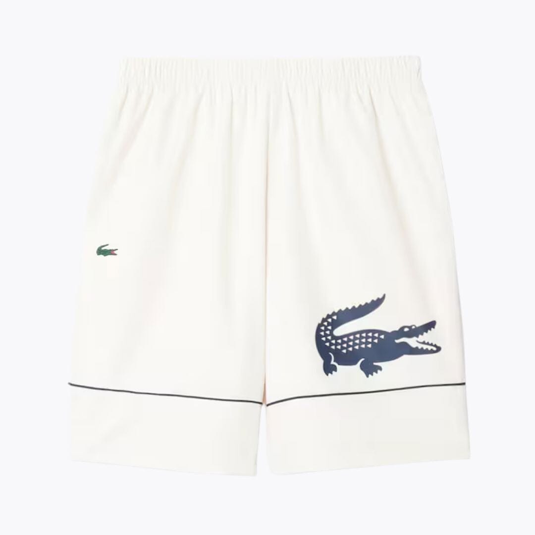 Lacoste Printed Diamond Taffeta Tennis Shorts