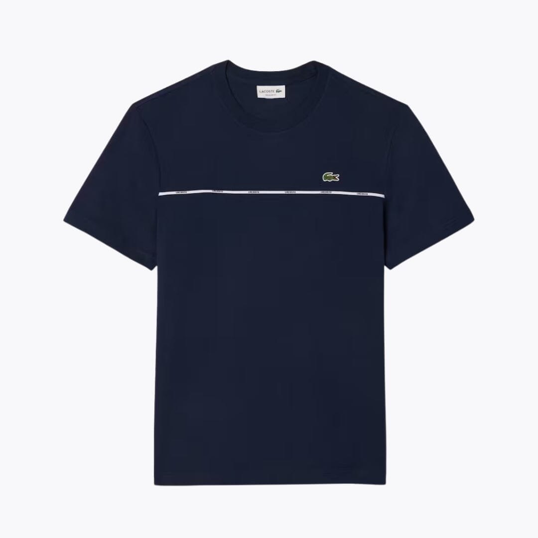Lacoste Trim Cotton Jersey T-shirt