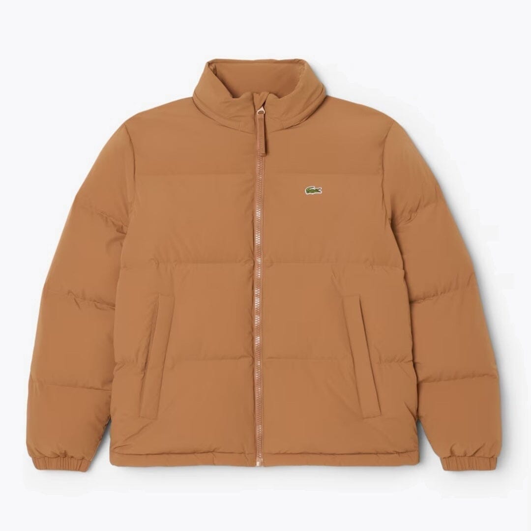 Lacoste Water-Repellent Hooded Down Jacket