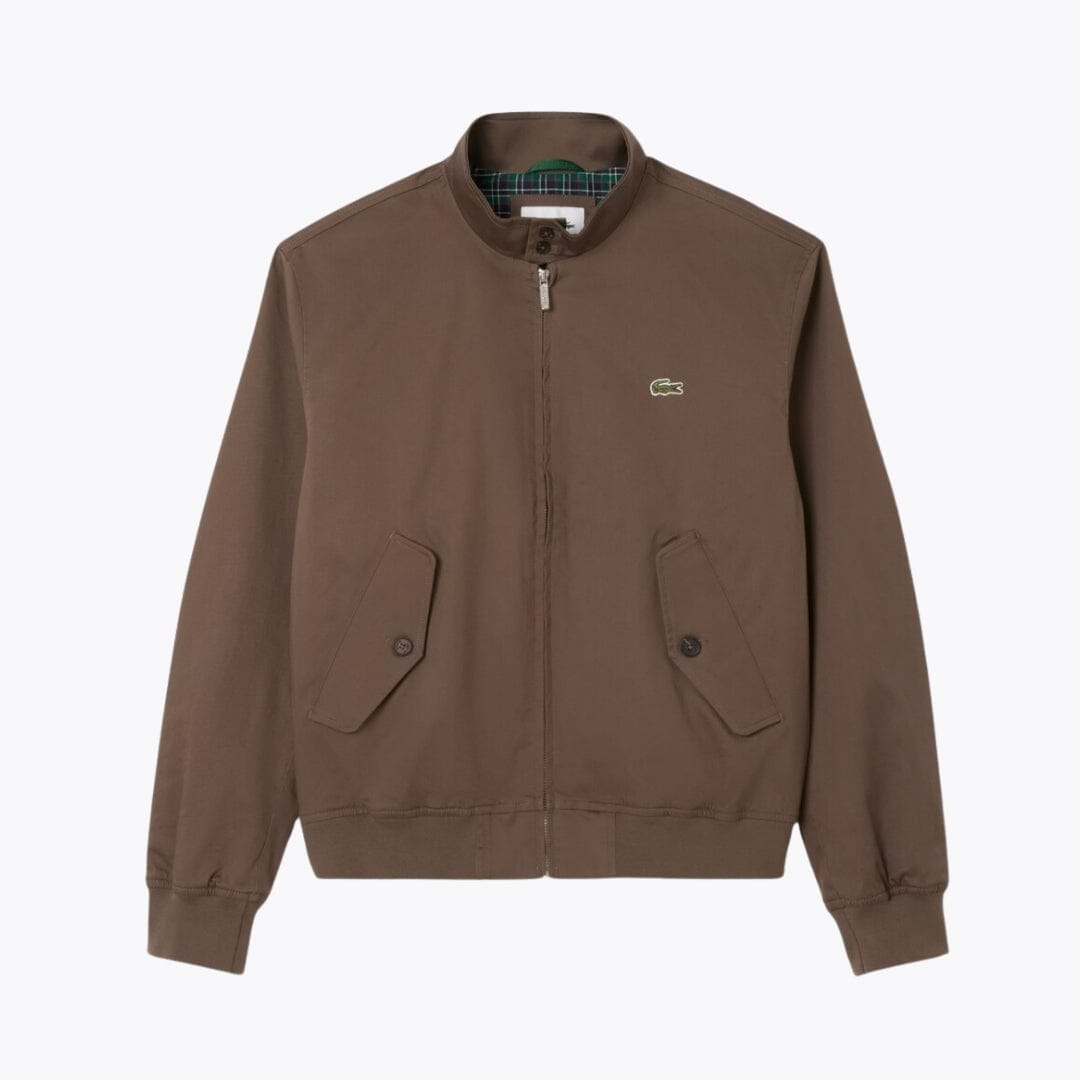 Lacoste Water-Repellent Twill Harrington Jacket