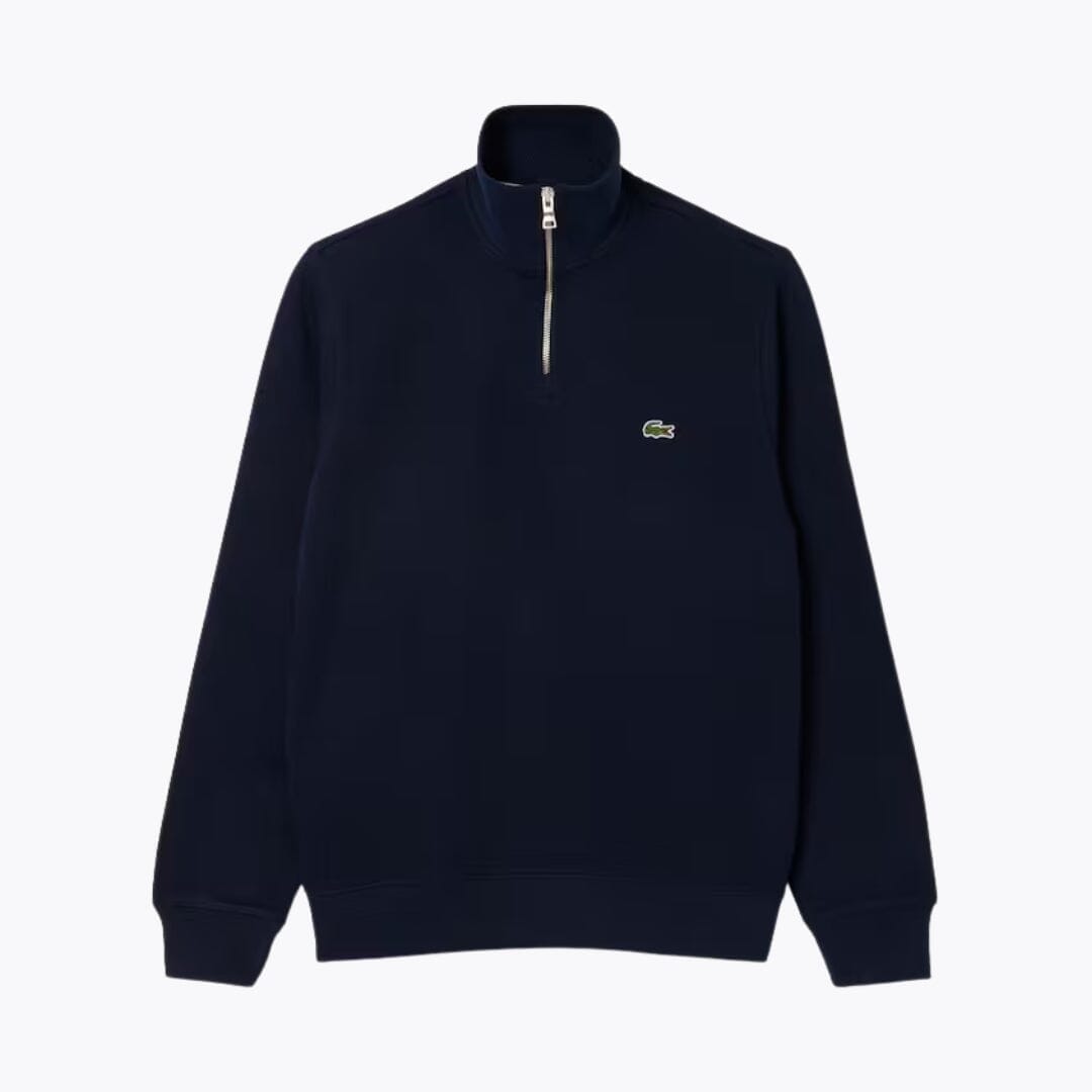 Lacoste Zip-Up High Neck Sweatshirt