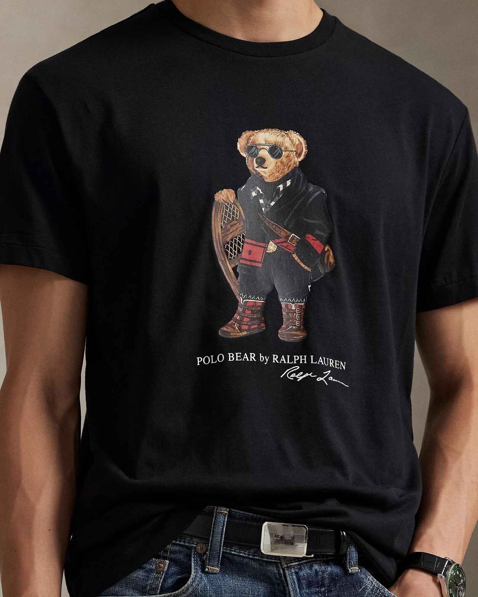 Ralph Lauren Classic Fit Polo Bear Jersey T-Shirt