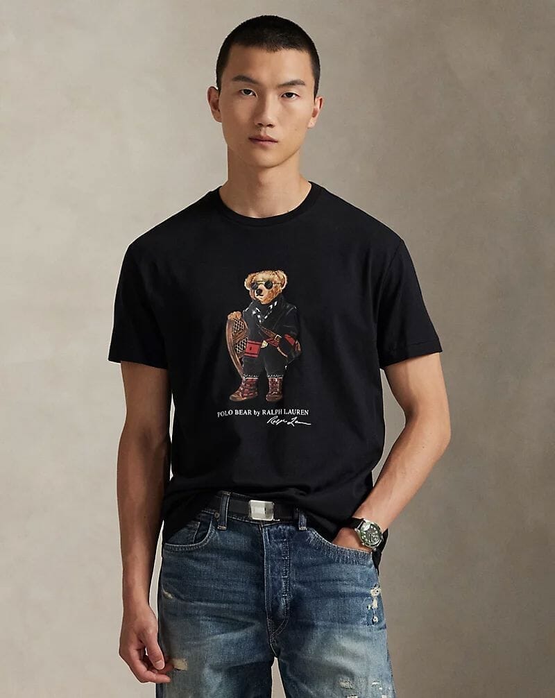 Ralph Lauren Classic Fit Polo Bear Jersey T-Shirt