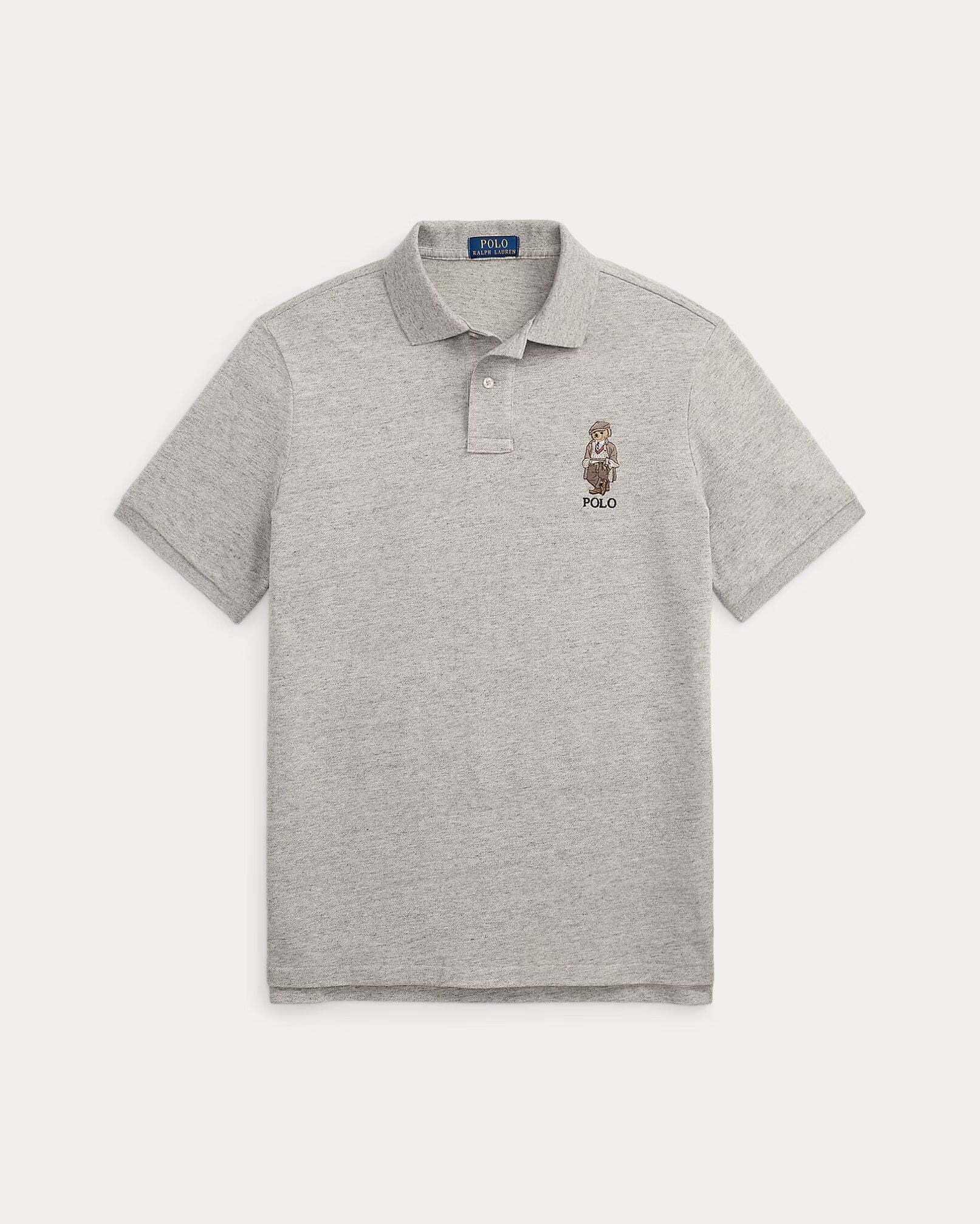 Ralph Lauren Classic Fit Polo Bear Mesh Polo Shirt