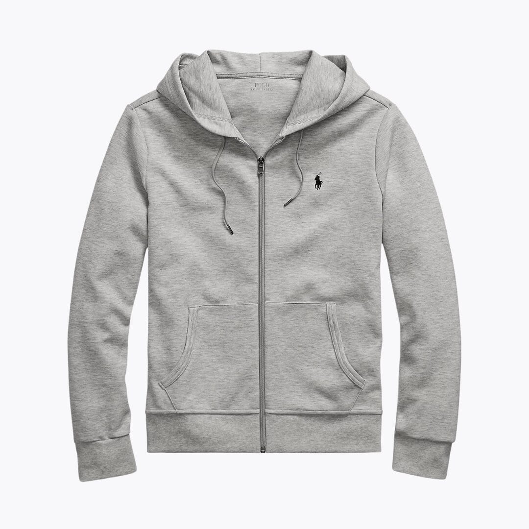Ralph Lauren Double-Knit Full-Zip Hoodie
