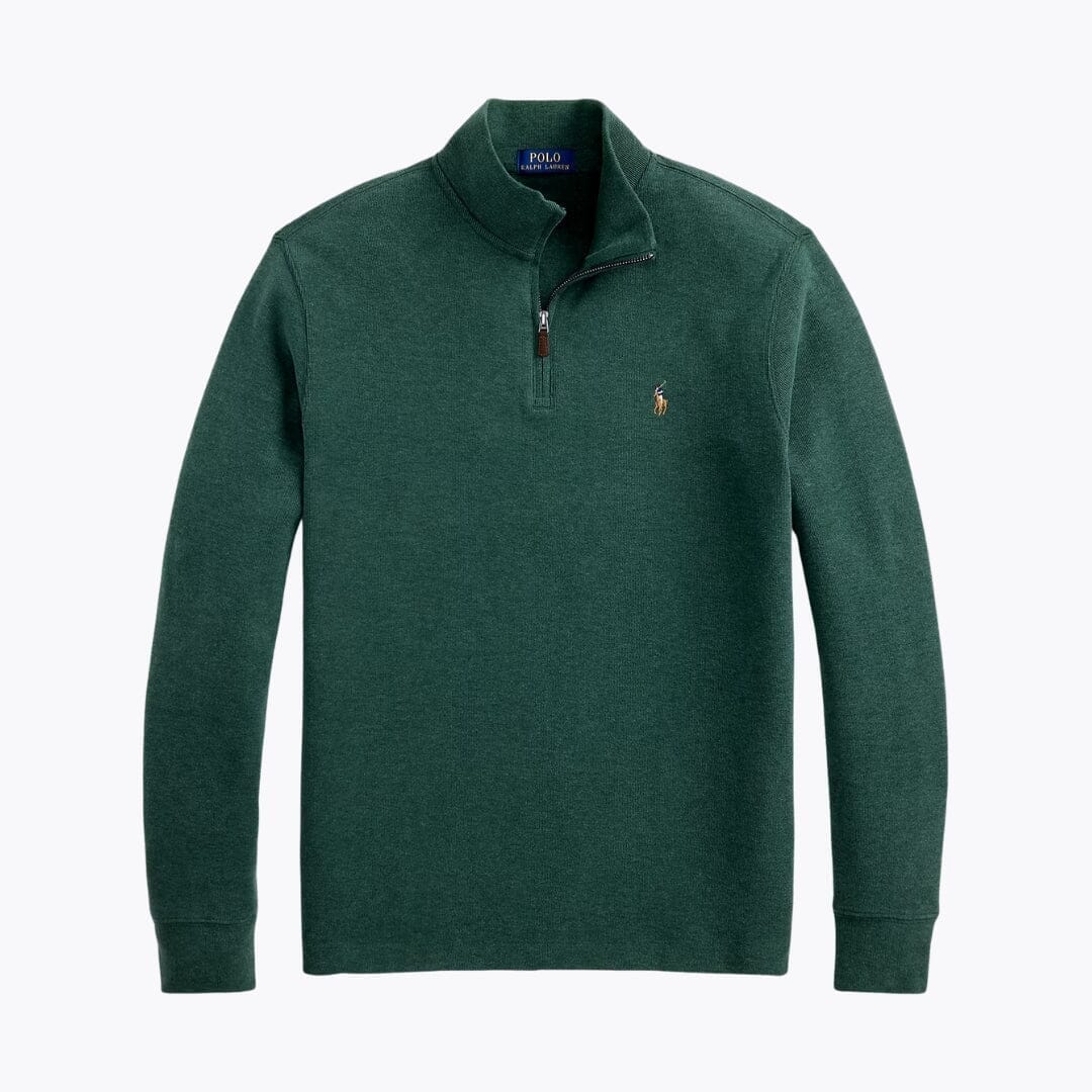Ralph Lauren Estate-Rib Quarter-Zip Pullover