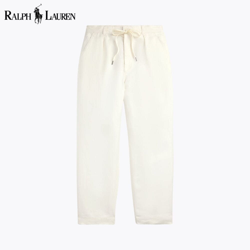 Ralph Lauren Lateef Relaxed Fit Pleated Linen Pant