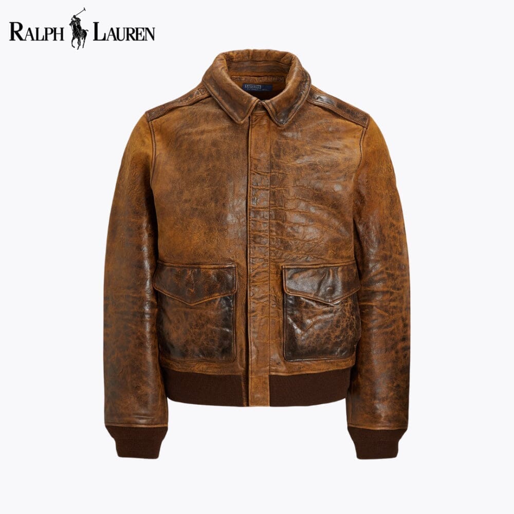 Ralph Lauren Leather Flight Jacket