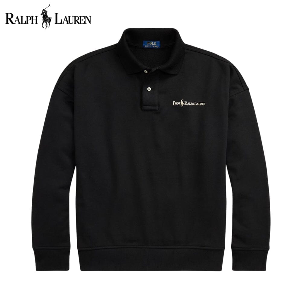 Ralph Lauren Logo Collared Sweatshirt