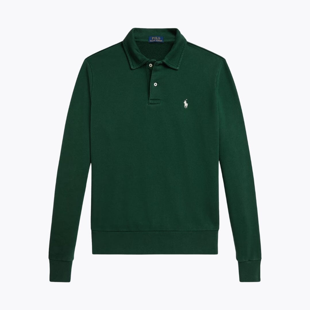 Ralph Lauren Loopback Fleece Collared Sweatshirt