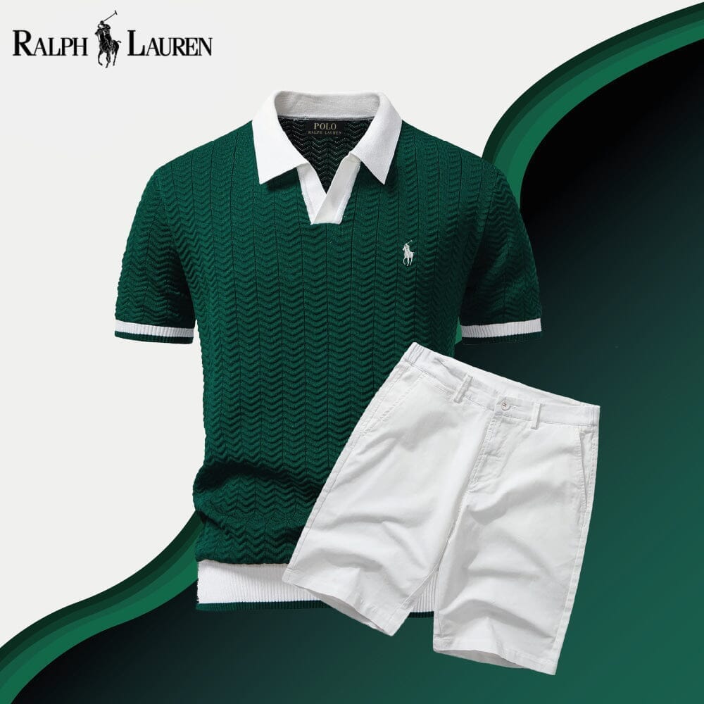 Ralph Lauren Old Money Polo Shirt + Shorts Set