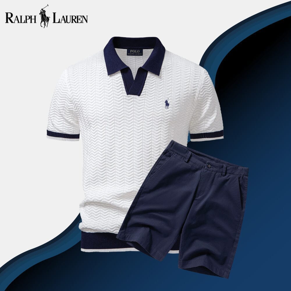 Ralph Lauren Old Money Polo Shirt + Shorts Set
