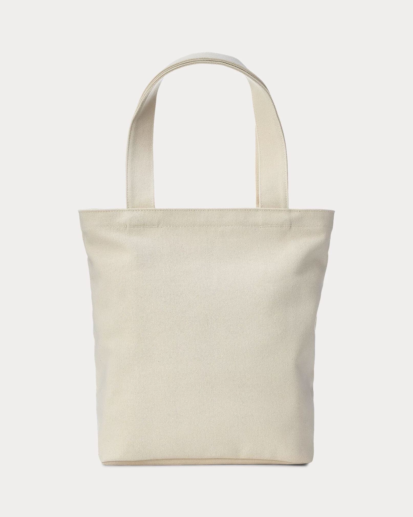 Ralph Lauren Polo Bear Cotton Canvas Tote