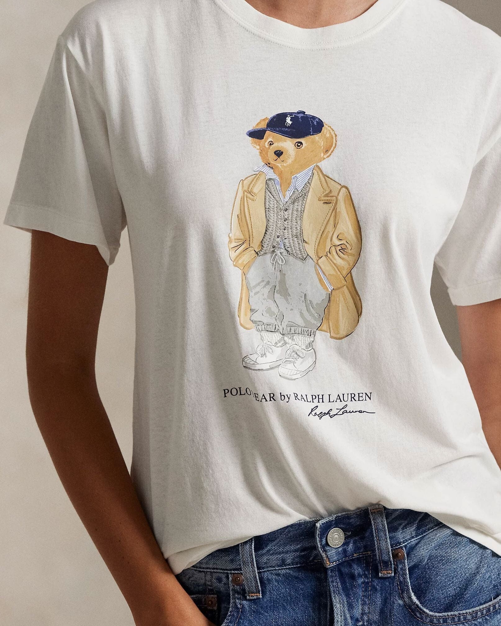 Ralph Lauren Polo Bear Cotton Jersey T-Shirt