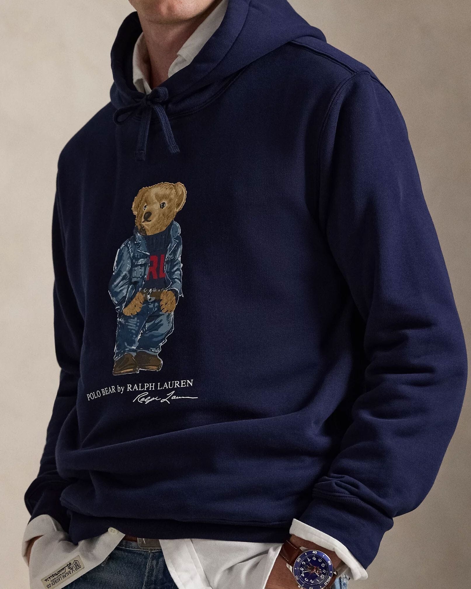 Ralph Lauren Polo Bear Fleece Hoodie