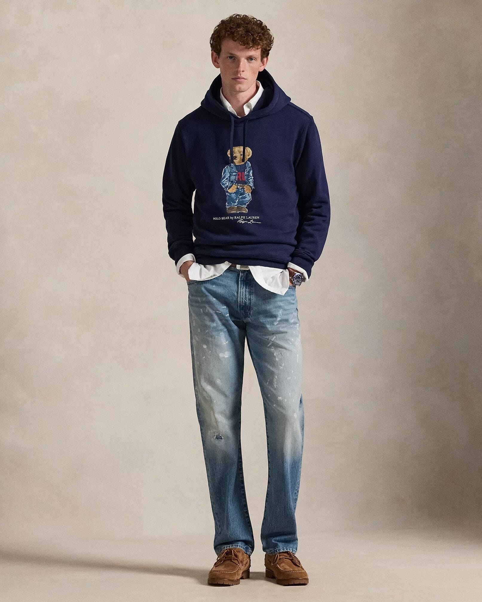 Ralph Lauren Polo Bear Fleece Hoodie